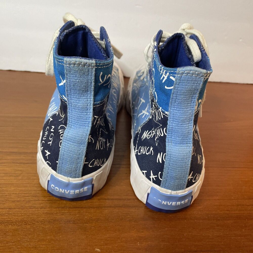 Converse Unt1Tl3D High Not A Chuck University  Sneakers Woman’s 10.5, Men 8.5 - Picture 4 of 11